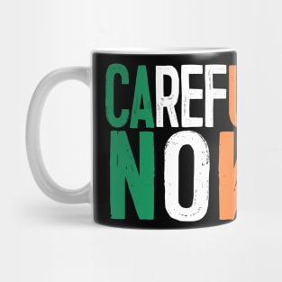 CAREFUL NOW - Father Ted Irish Tricolour Tribute Mug